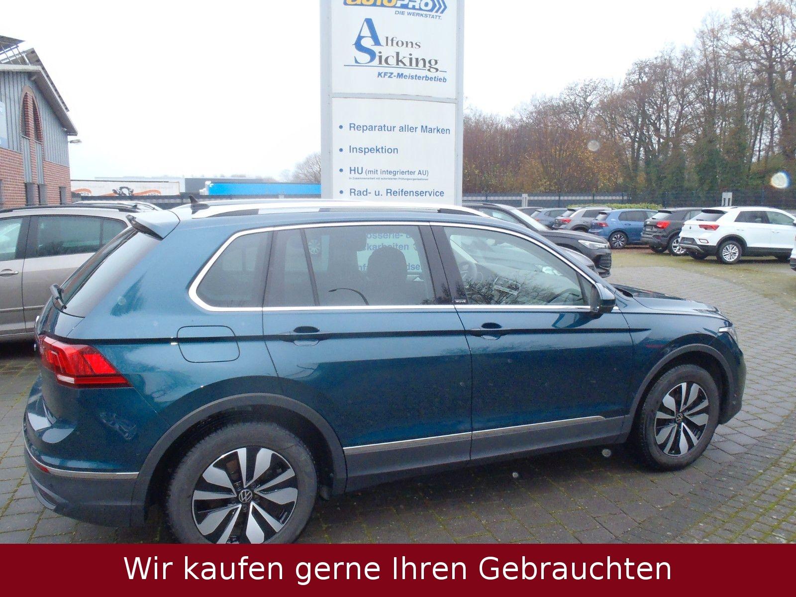 Volkswagen Tiguan Move TDI 110KW LED SHZ APP NAVI AHK DSG