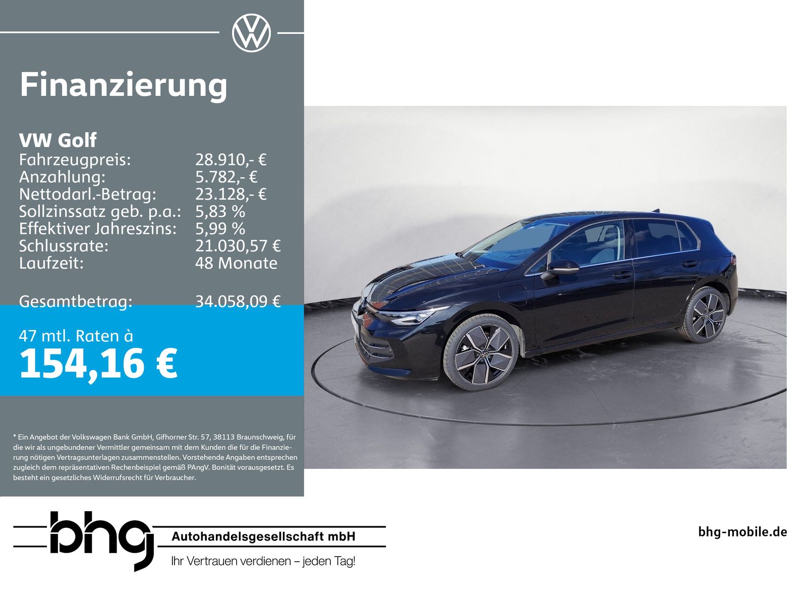 Volkswagen Golf 1.5 eHybrid DSG Style *AHK*HEAD-UP*MASSAGE*