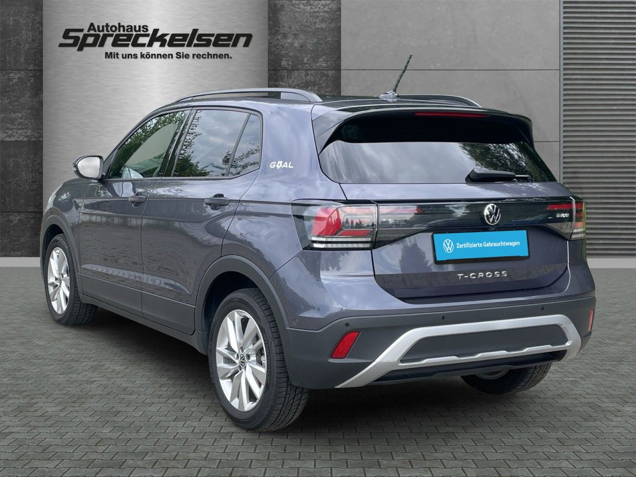 Volkswagen T-Cross 1.0 TSI Goal AHK Parklenk Rückfahrkam foto 3