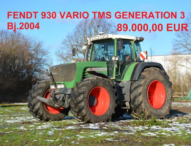 Fendt FENDT 930 TMS VARIO GENERATION 3 ACKERSCHLEPPER