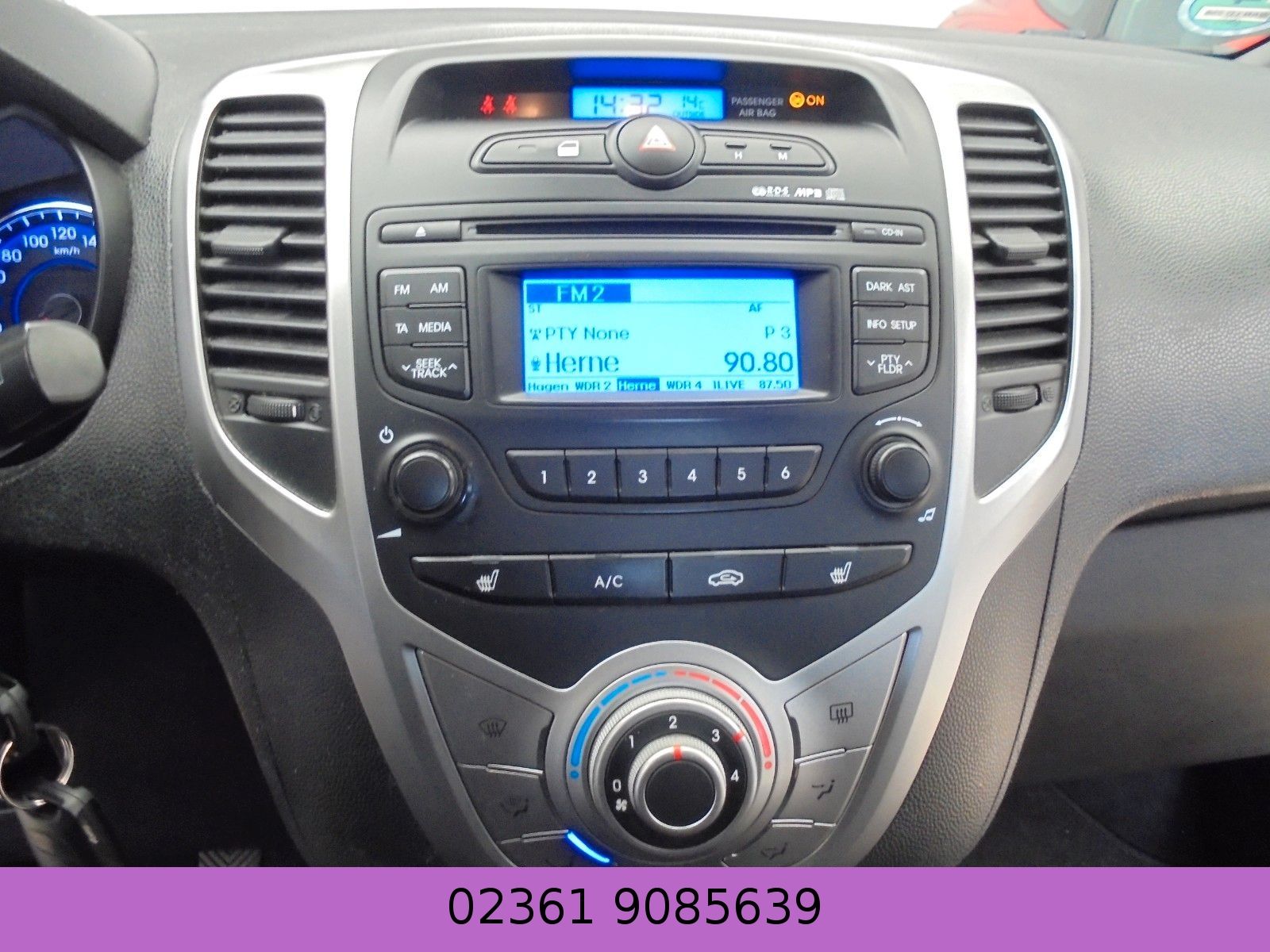Fahrzeugabbildung Hyundai ix20  Klima/Sitzheizung/Multifunktion/5Türig