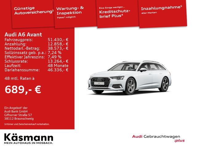 Audi A6 Avant 45TFSI advanced qu MATRIX AHK ACC 19"