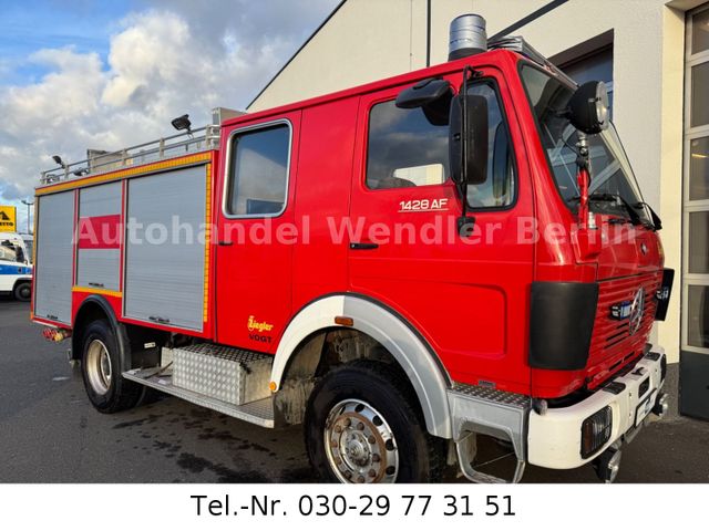 Mercedes-Benz 1428 AF 4x4 kurze Doka 100 km/h Tank 2500l