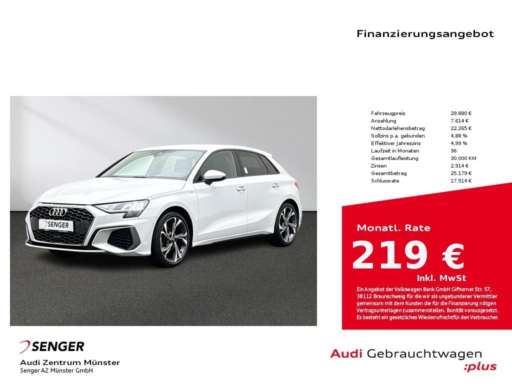 Audi A3 Sportback 35 TFSI S line S tronic MMI LED AHK