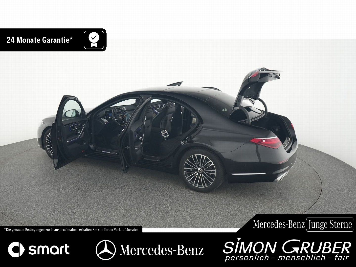 Fahrzeugabbildung Mercedes-Benz S 350 d 4MATIC Burm Pano Aktiv Ambi Guard 360