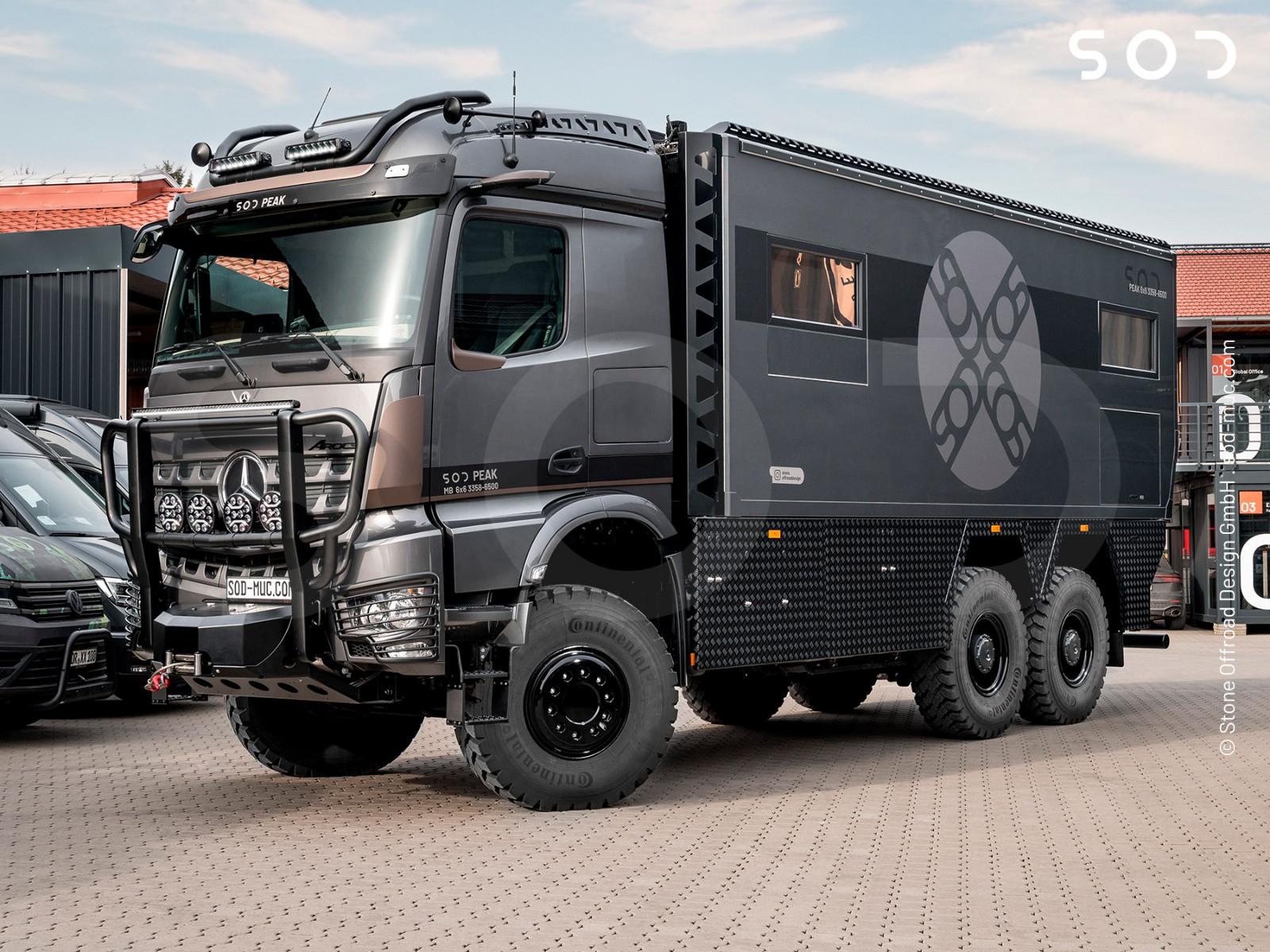 Mercedes-Benz SOD PEAK  6x6 3358-6500 Expeditionsmobil