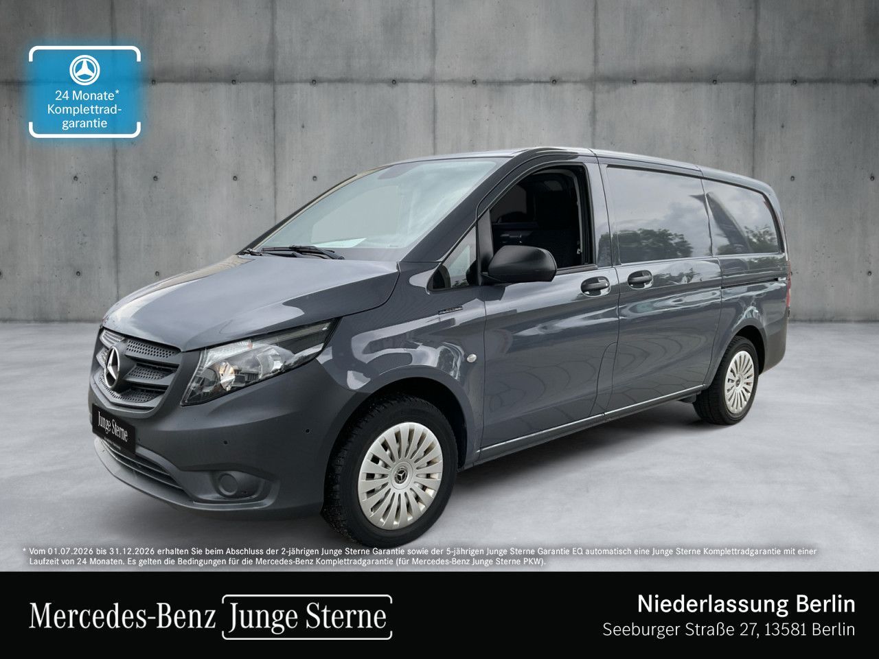 Mercedes-Benz Vito eVito 111 KA Lang Klima+ParkAss+Kamera
