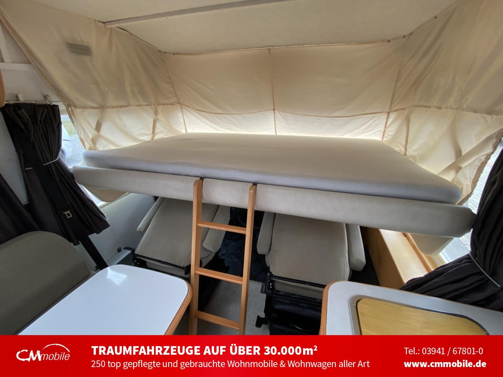 HYMER / ERIBA / HYMERCAR Classic BC 575 - Hub&Festbett -