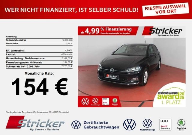 VW Polo   Highline 1.0TSI 154,-ohne Anzahlung Navi