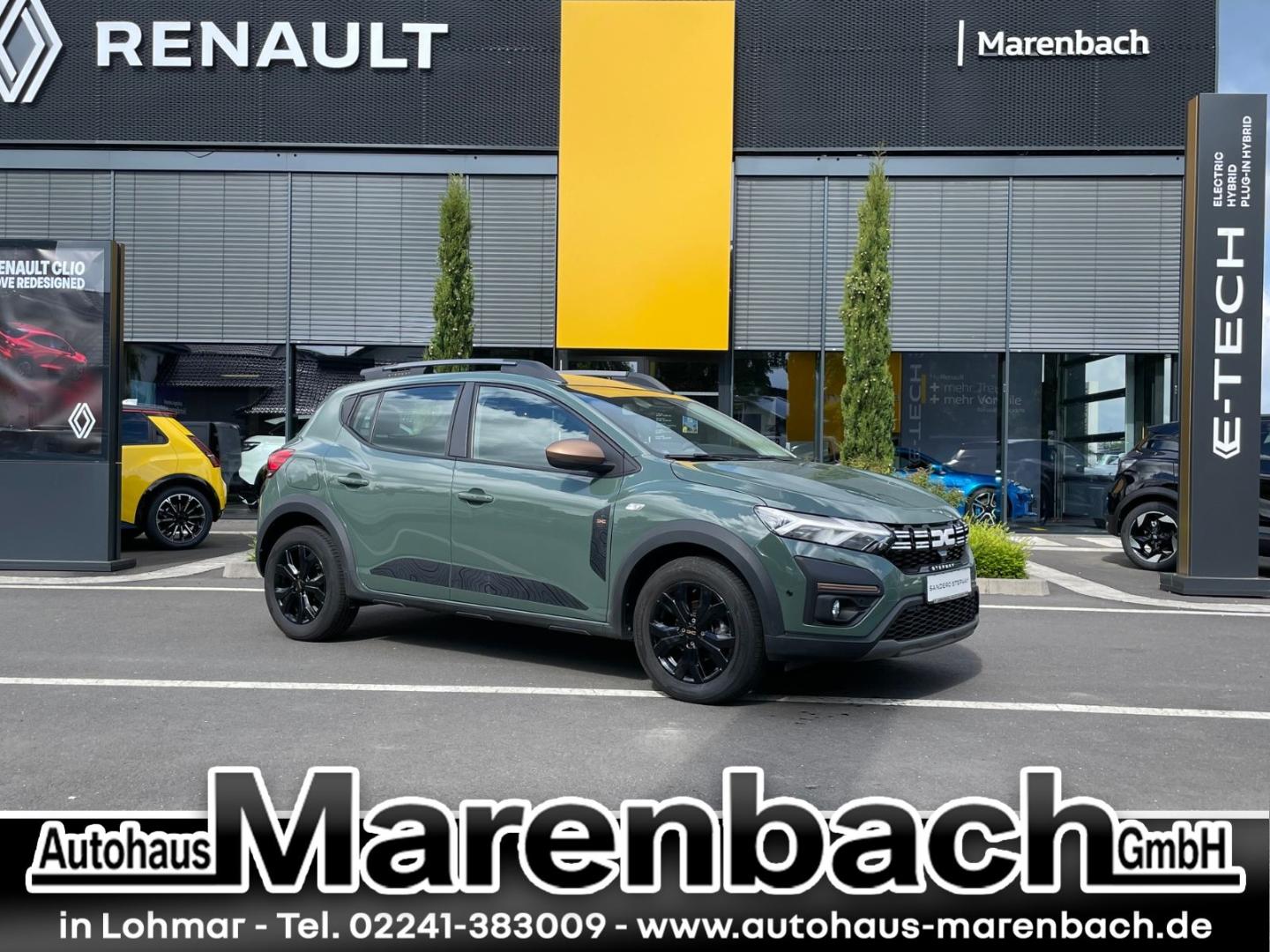 Dacia Sandero Stepway Extreme+ TCe 110 + Kamera + Sitz