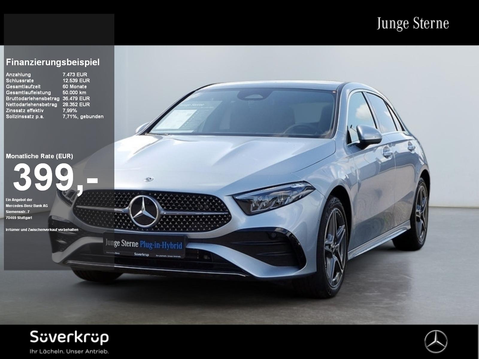Mercedes-Benz A 250 e , AMG MEMO AHK KAMERA PANO SPUR STANDH