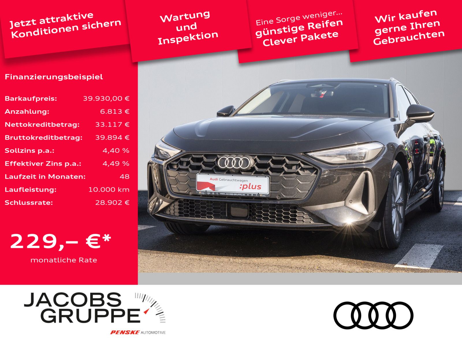 Audi A5 Avant TFSI quattro S tronic AHK, Businesspake