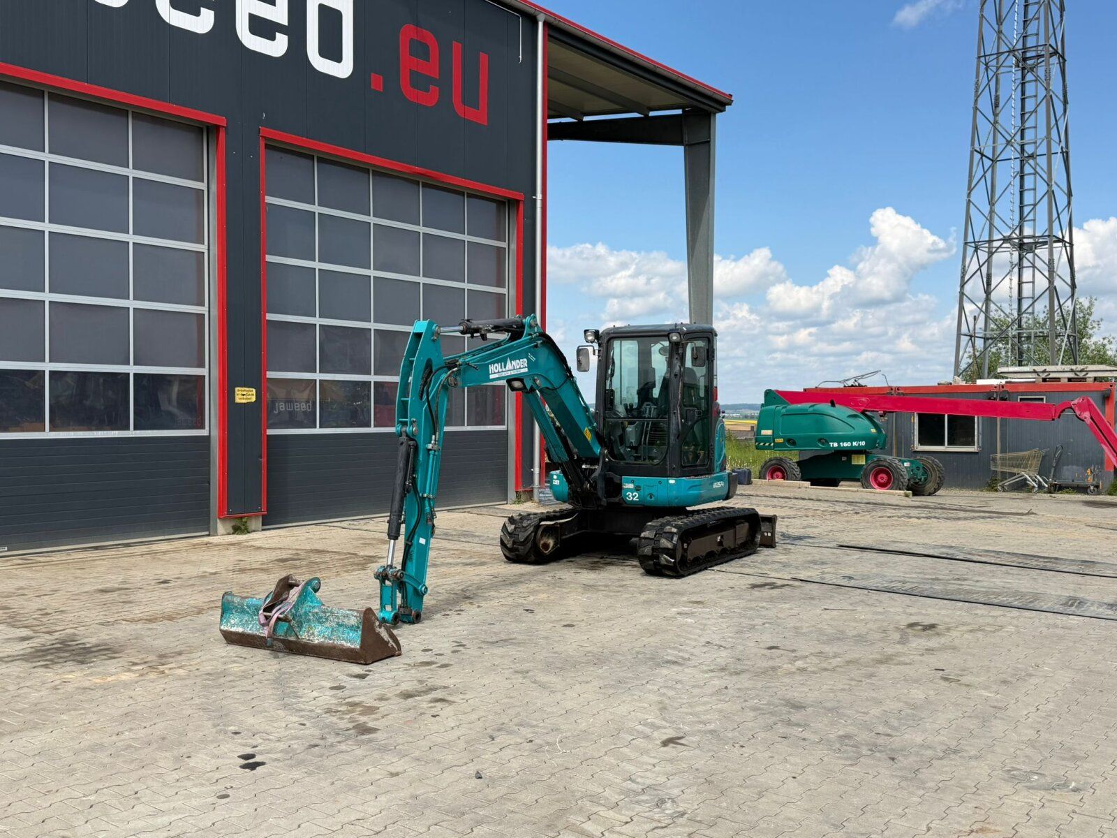 Fahrzeugabbildung Kubota KX057-4 Minibagger / Planierschild / Schaufel