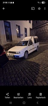 Volkswagen Vw Caddy 9kv 1.9tdi - Volkswagen Caddy aus 1998
