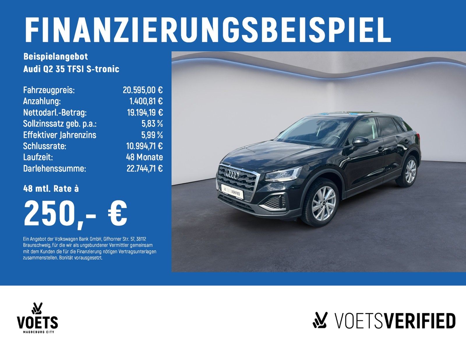 Audi Q2 35 TFSI  S-tronic Basis LED+NAVI+ACC+PDC+KAM