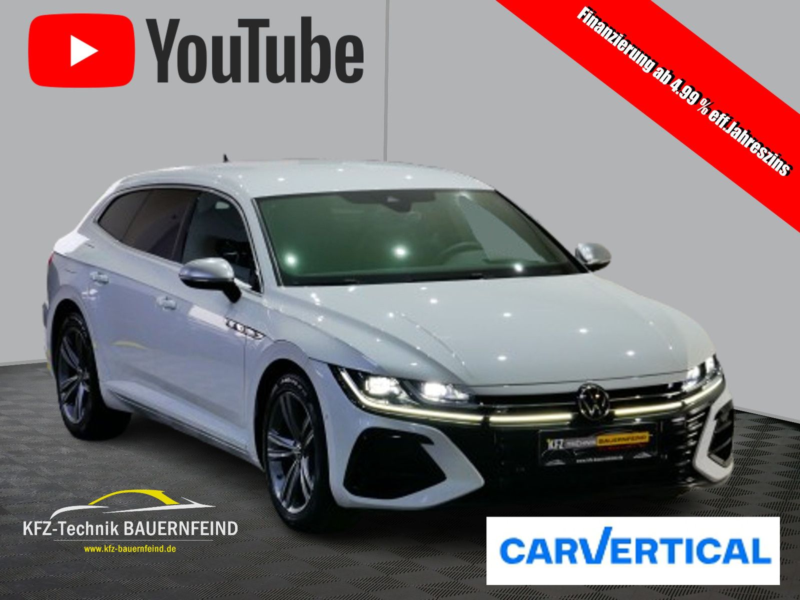VW Arteon Shooting Brake R 4Motion AHK GARANTIE