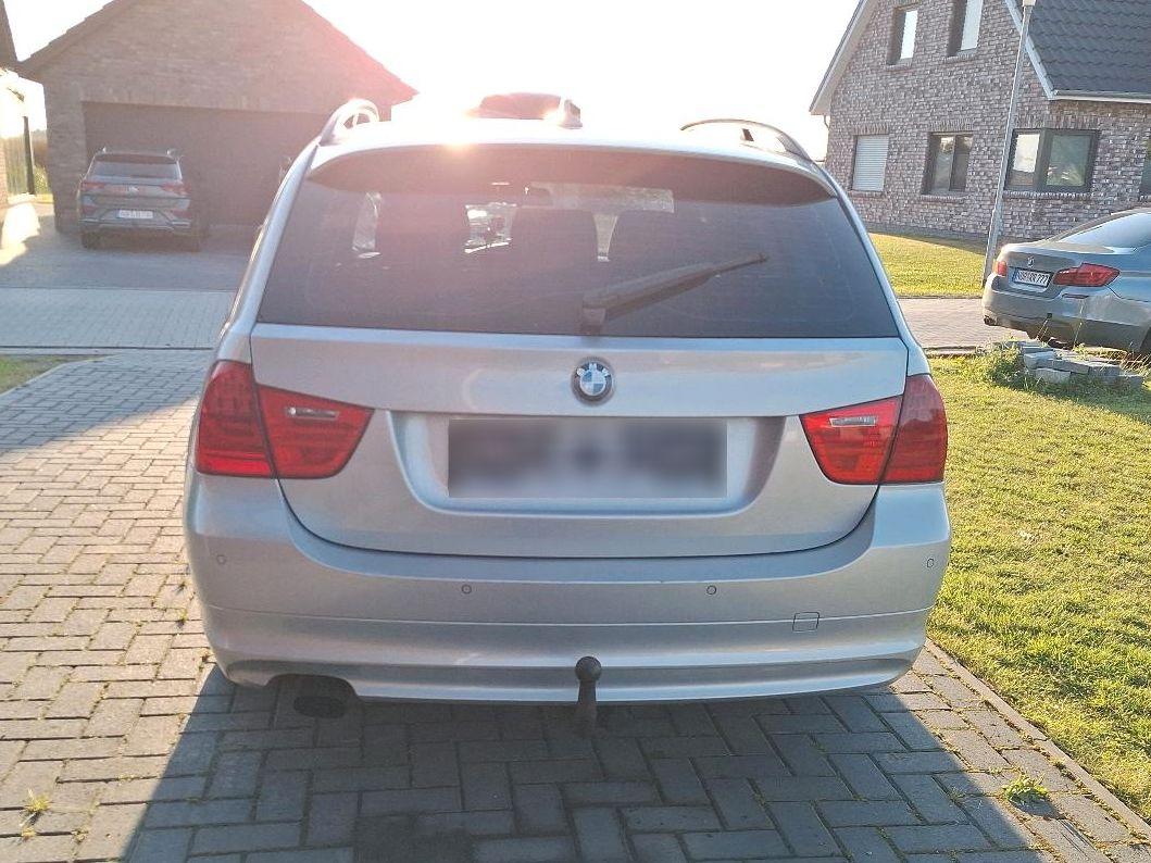 BMW 318 2010 — interior