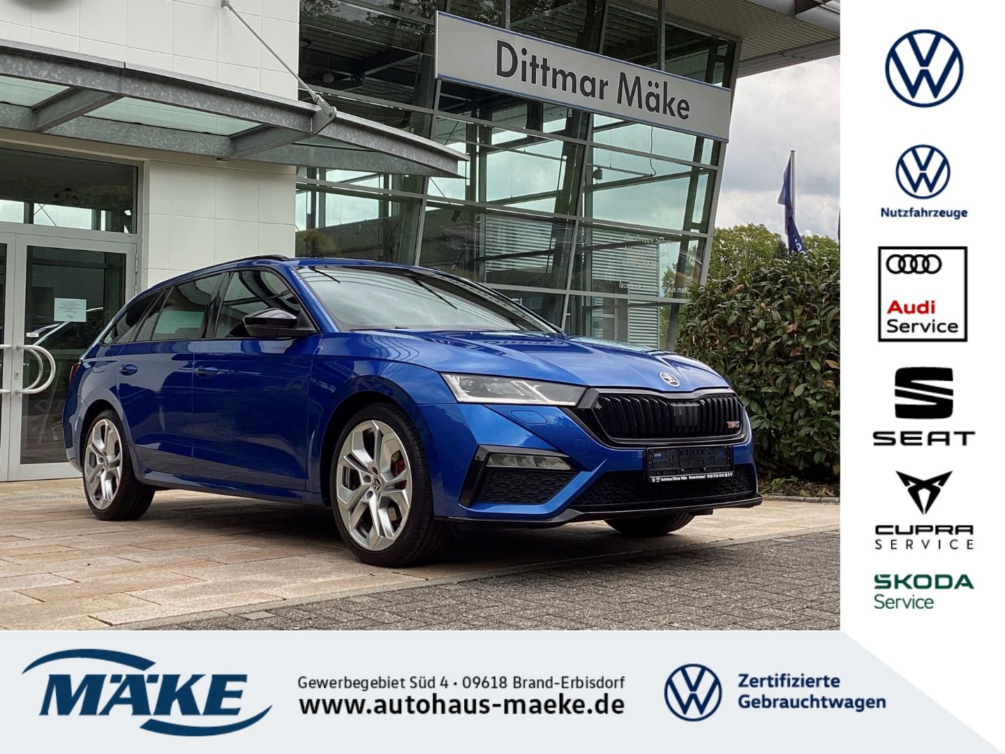 Octavia Combi RS 2.0 TDI DSG 4x4 DCC AHK STDHZG