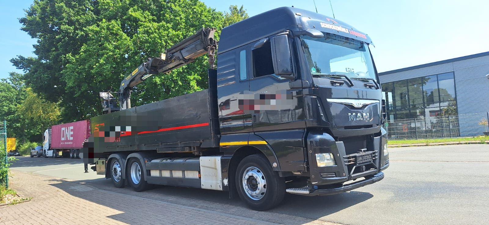 MAN TGX 26.440 Pritsche mit Kran PK15002/16,2Meter