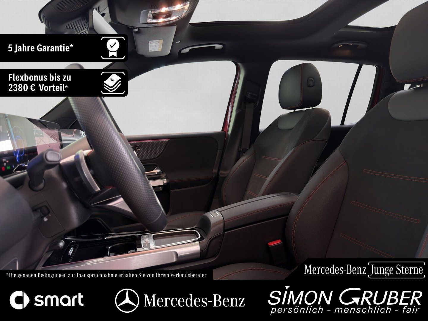 Fahrzeugabbildung Mercedes-Benz EQB 300 4M AMG Panorama HUD Distronic 7Sitze