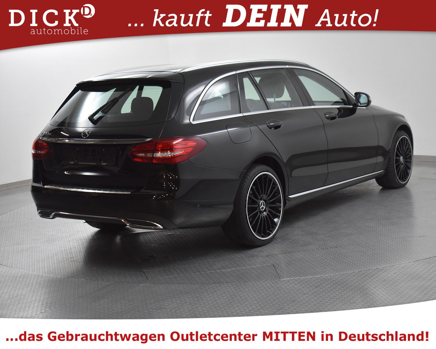 MERCEDES-BENZ C 220d T 9G Exclusive NAVI+LEDER+SHZ+AHK+LED+19" - Image 8