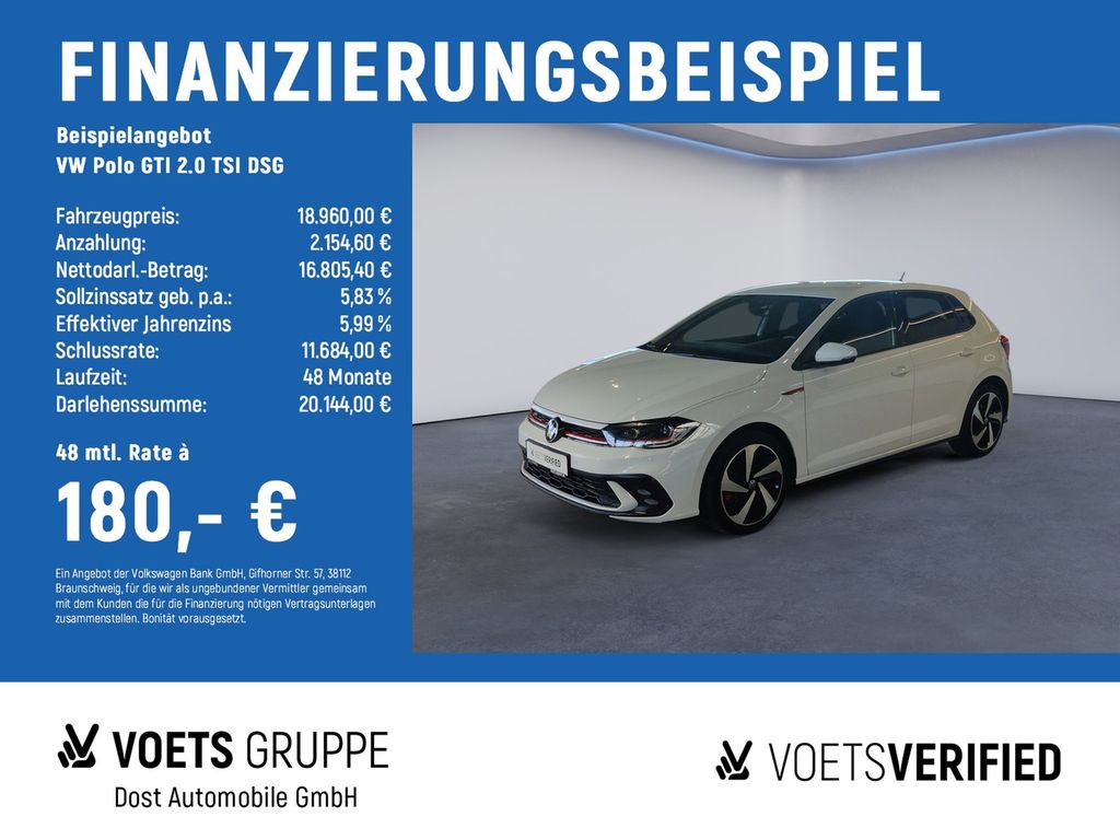 Polo GTI  2.0 TSI DSG ACC+DAB+MATRIX LED+PDC+SHZ