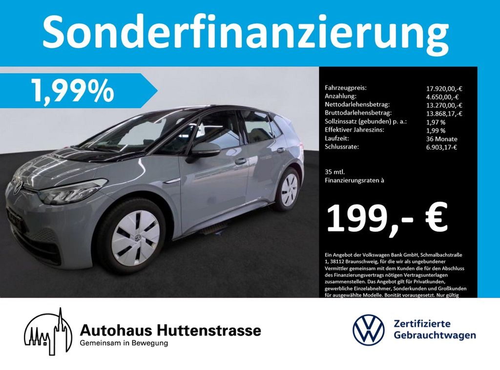 Volkswagen ID.3 Pro LED NAVI SHZ PDC APP