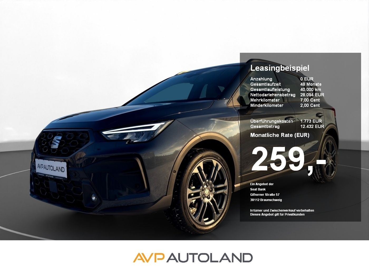 Seat Arona 1.0 TSI DSG FR | Facelift | FR Tech Paket