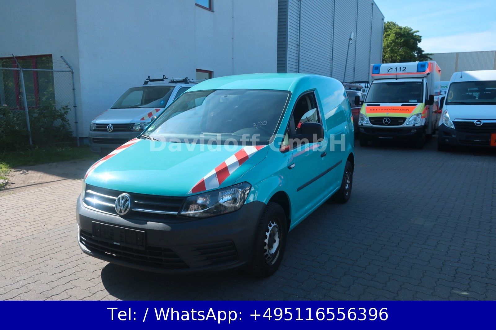 Volkswagen Nr.B70 Caddy 1. Hand / Werkstatteinrichtung