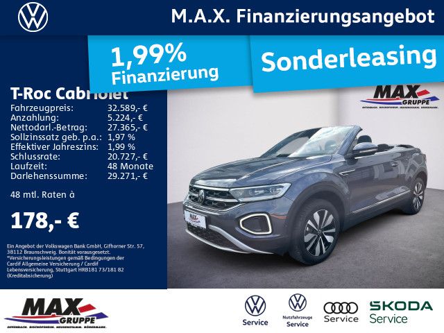 T-Roc Cabriolet 1.5 TSI DSG MOVE LED+KAMERA+STHZ