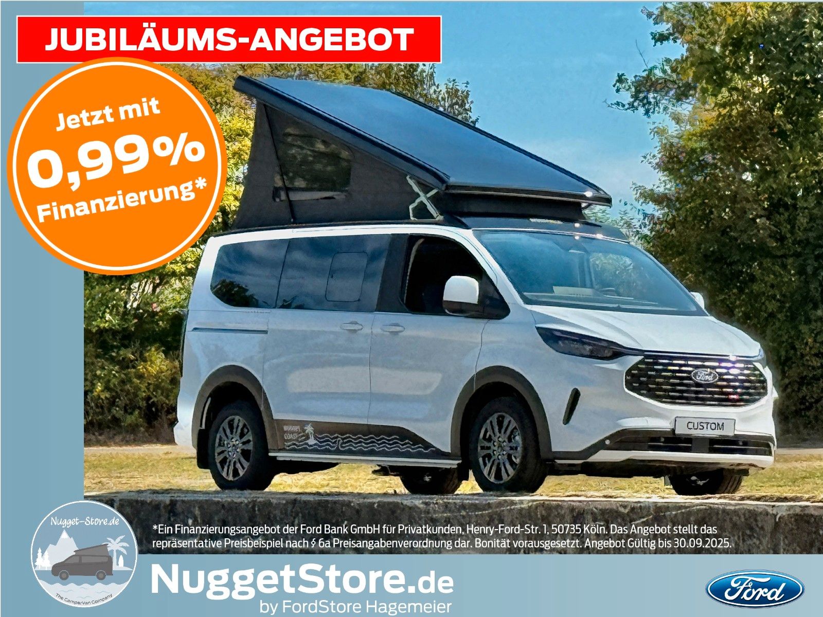 Vehicle image Ford Nugget L1 Coast | New model V710