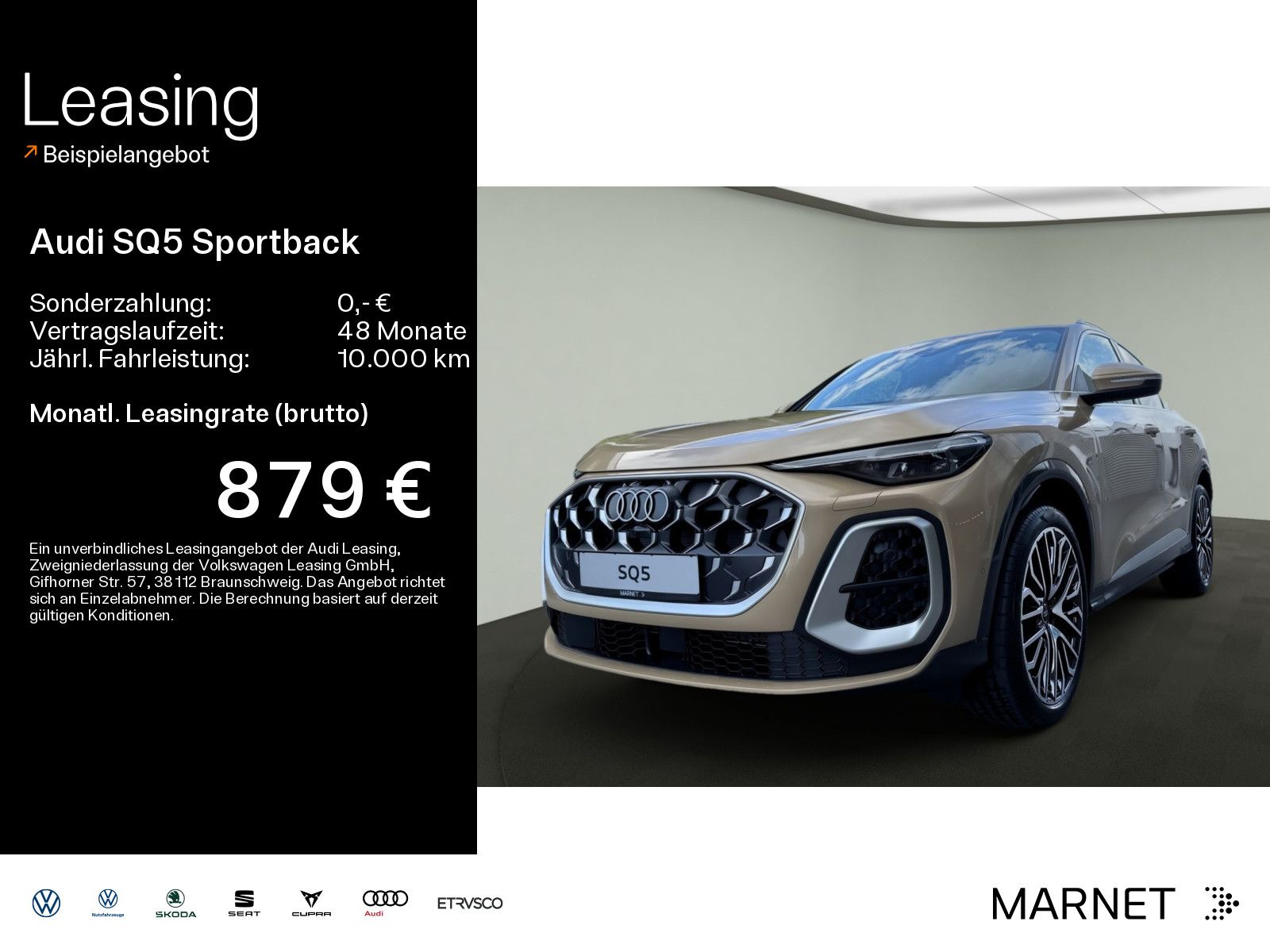 Audi SQ5 Sportback TFSI 270 kW S tronic*Sline*Sportsi