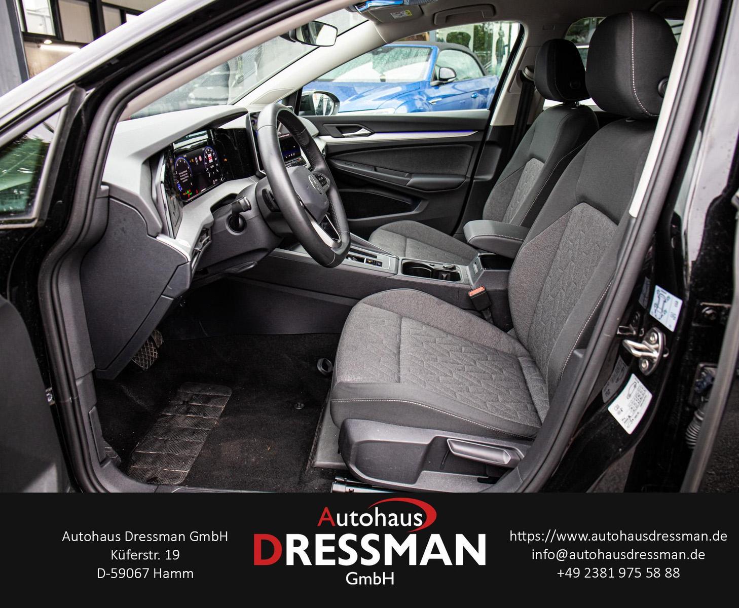 Volkswagen Golf 1.5 eTSI Life LED ACC SITZ/LENKHZG PDC, миниатюра 10