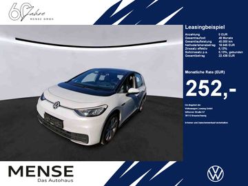 Volkswagen Leasingangebot: Volkswagen ID.3 Pro CarPlay|HUD|LED|Massage|Navi|KlimaA|PDC