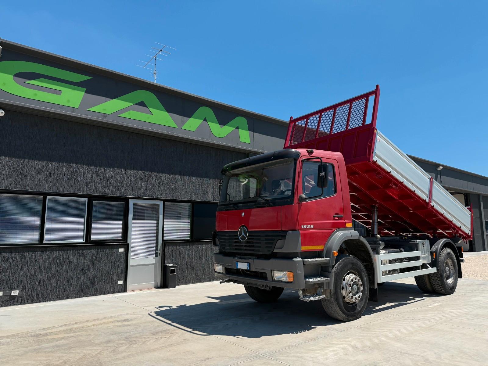 Mercedes-Benz Atego 1828K Kipper blattgefedert 4x2 EU3