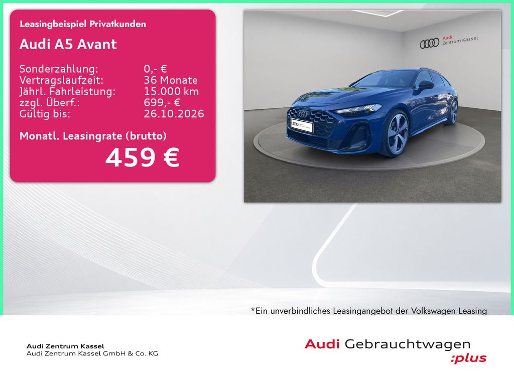A5 Avant TFSI quattro Matrix AHK Carplay 360°