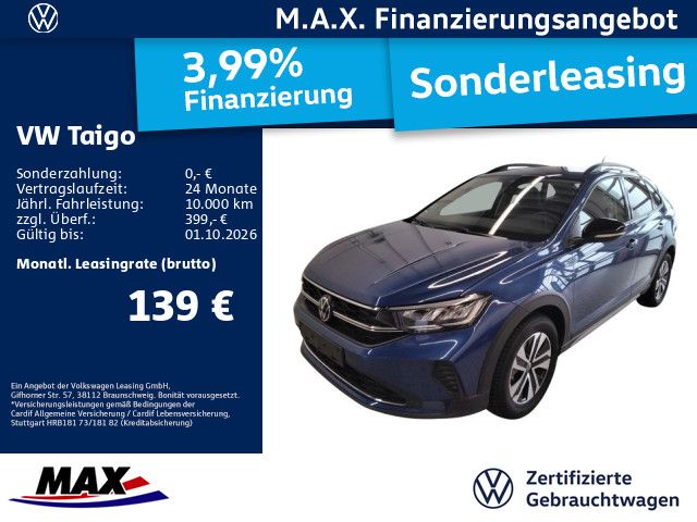 Volkswagen Taigo 1.0 TSI LIFE ENERGY LED+KAMERA+DCP+PDC+ACC