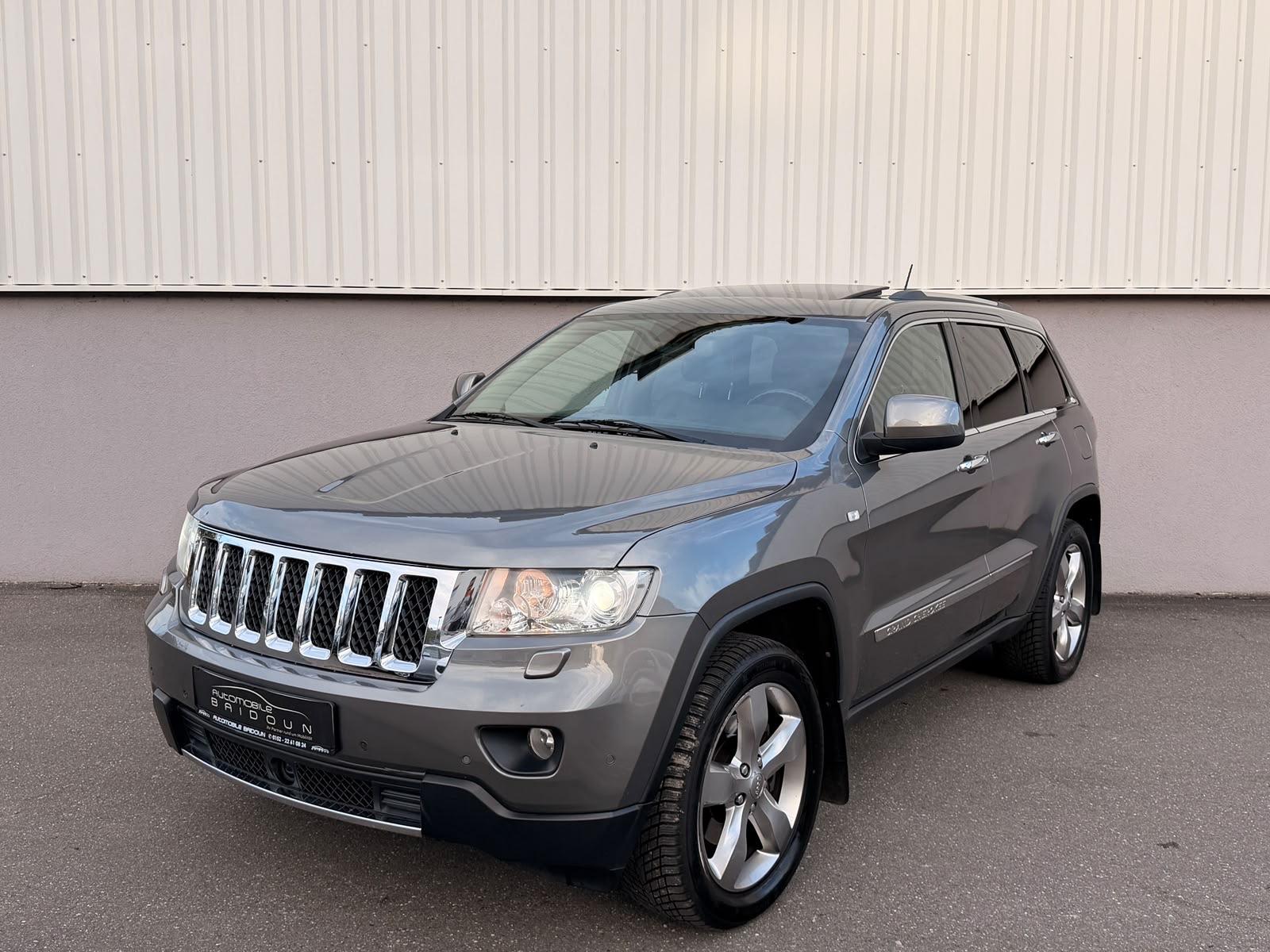 Jeep Grand Cherokee 3.0 CRD Overland | 241 ch | BVA | Cuir Nappa ventilé | Toit panoramique | Caméra de recul | Attelage