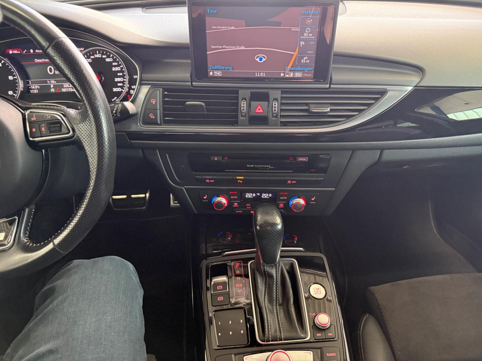 Audi A6 2.0 TDI*S-LIN*BLACK*LED*BOSE*NAV*ACC*LANE*SID