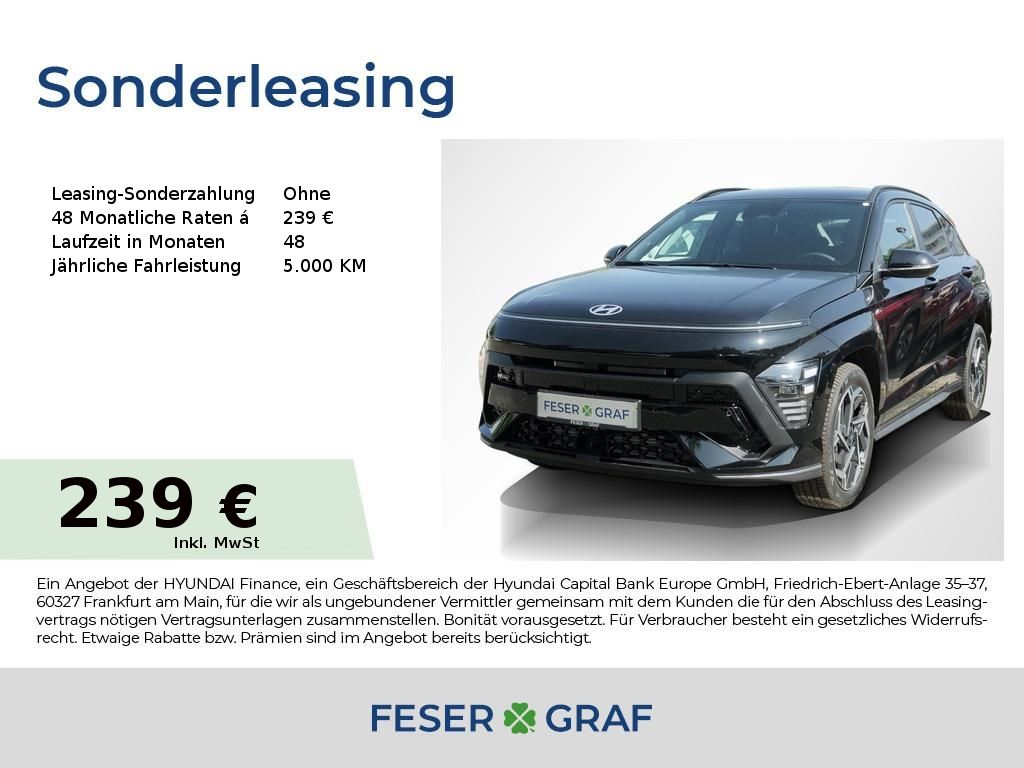 Hyundai Kona N-LINE BOSE NAVI CAM LED SHZ LHZ CARPLAY