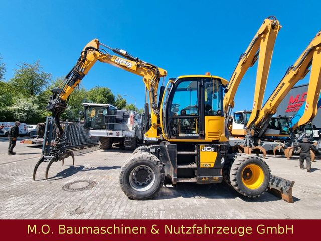 JCB 110 W Hydradig / Holzgreifer / 2x Tieflöffel