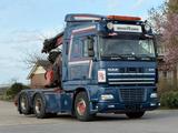 DAF XF480 6x2 Traktor mit 60 t/m Kran FASSI!! Flyjib - Traktor