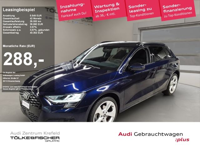 Audi A3 Sportback 30 2.0 TDI advanced FLA ParkAss LM