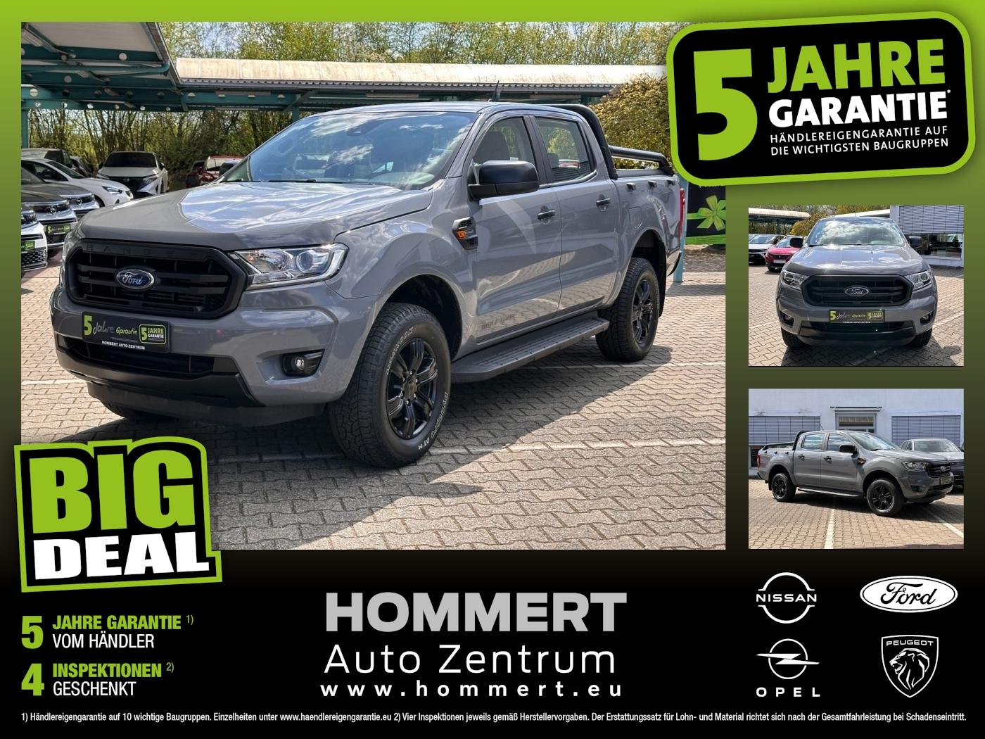 Ford Ranger 2.0 TDCi 4x4 DoKa Wolftrak *AHK*Navi*Sitz