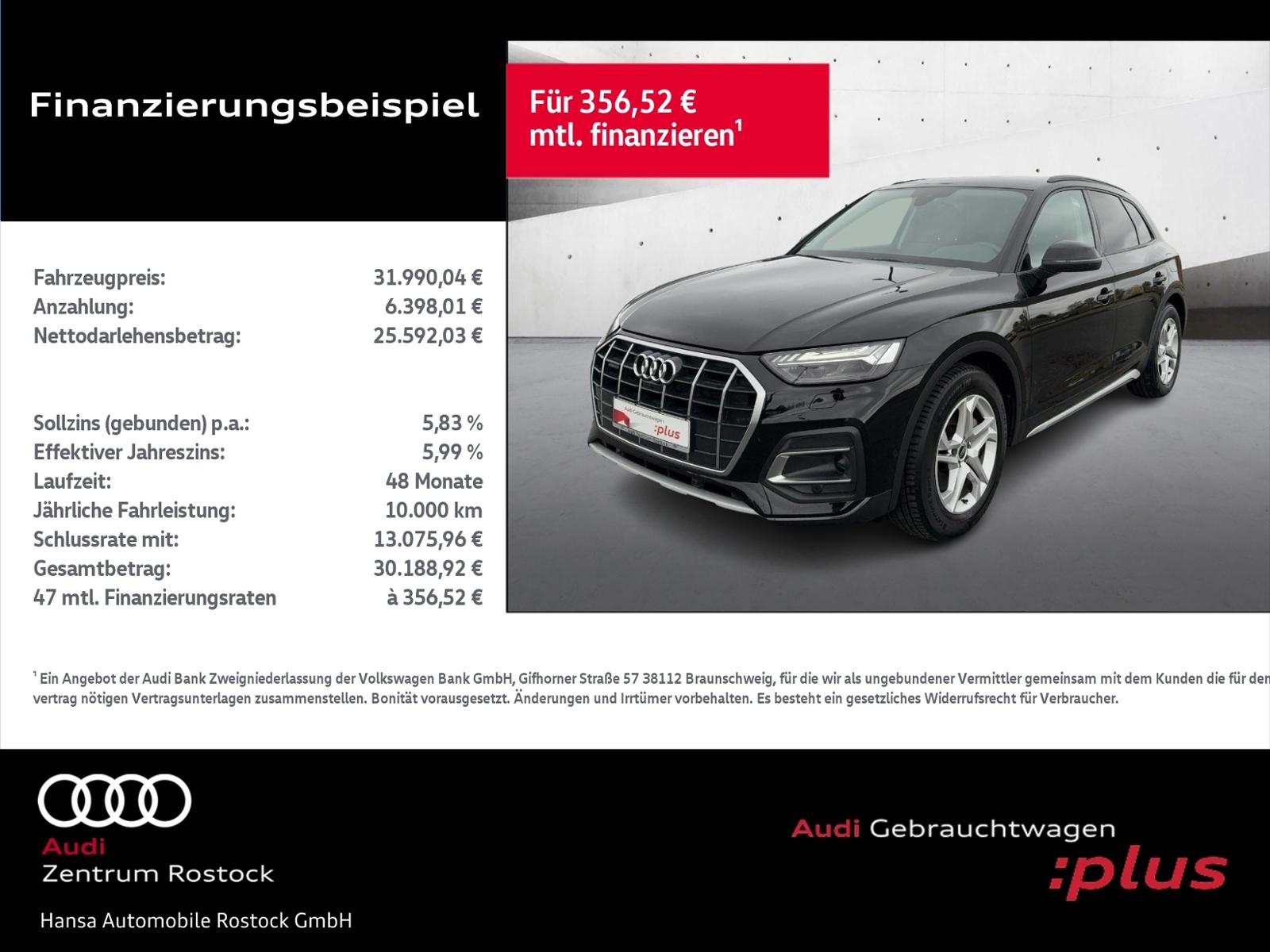 Audi Q5 50 TFSI e QUATTRO+NAVI+MATRIX+AHK+TOP VIEW+VI