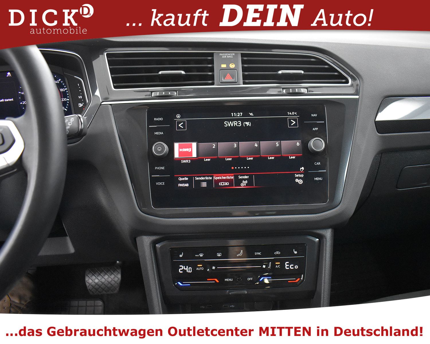 VW Tiguan 1.4 TSI DSG Elegan eHyb VIRTU+360+HEAD+ - Image 16