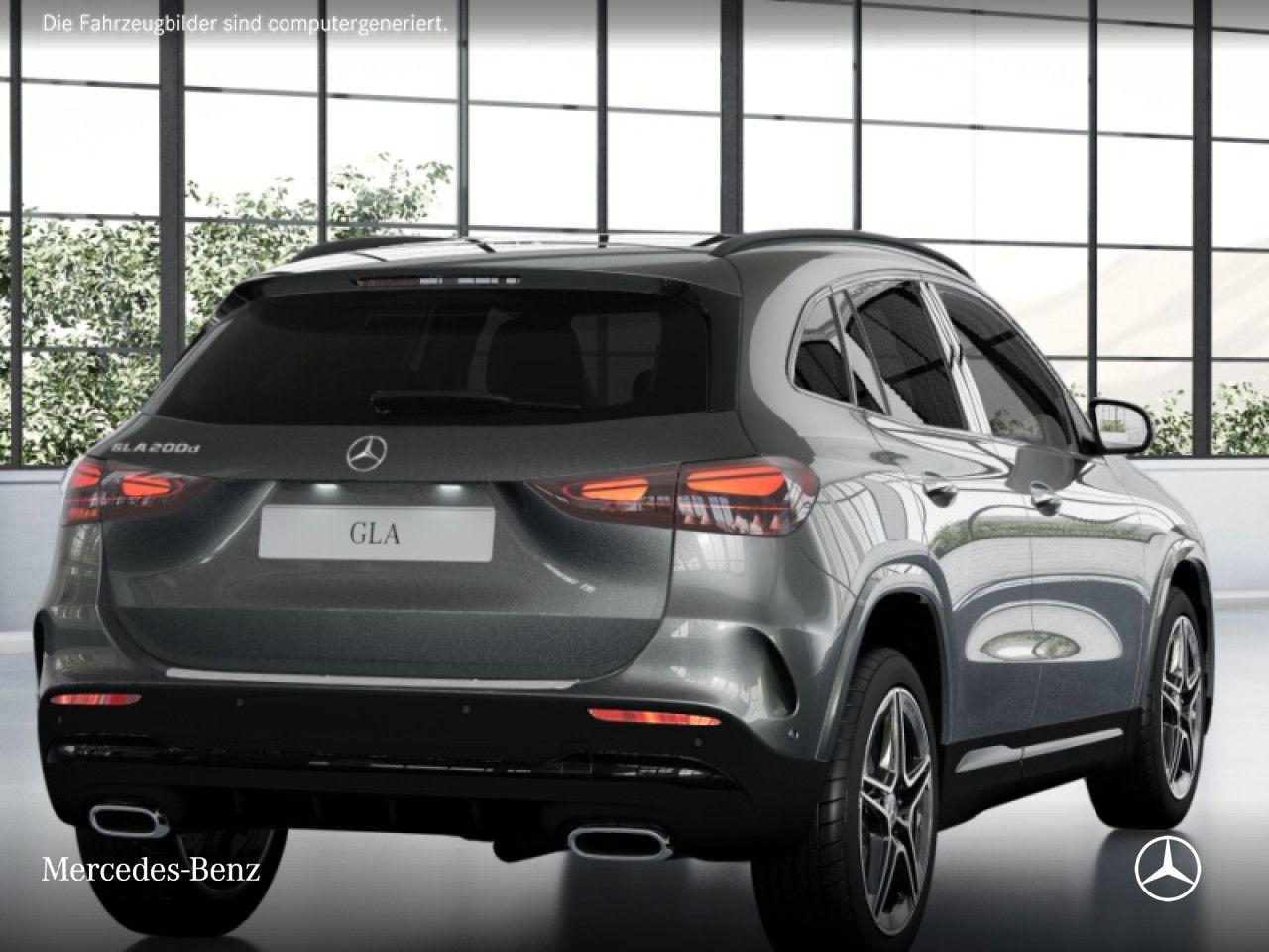 Mercedes-Benz GLA d AMG+NIGHT+360°+MULTIBEAM+19"+TOTW+8G, миниатюра 4