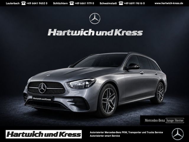 MERCEDES-BENZ E 220 T d AMG Line+AHK+Night+Burmester+360°-Kame