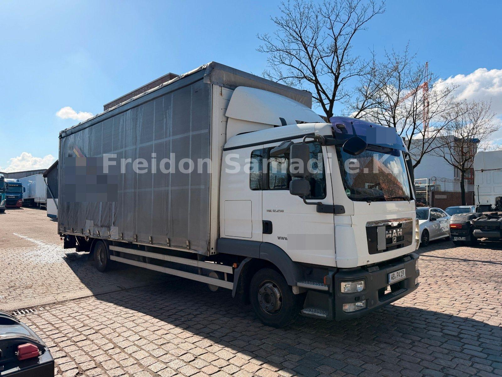 MAN TGL 12.250 4x2 Pritsche + Plane LBW Euro 5