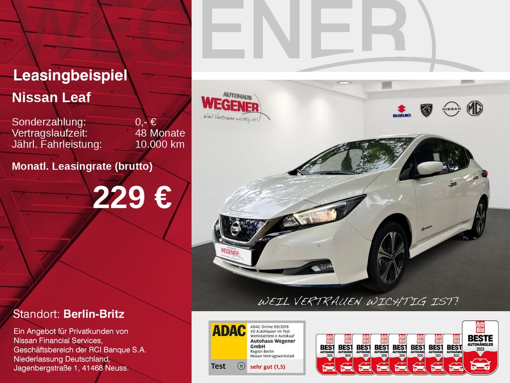 Nissan LEAF N-CONNECTA 59kWh e+ WINTERPAKET KAMERA